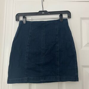 Classic Denim Skirt